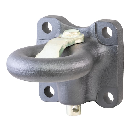 Curt SecureLatch Flush-Mount Lunette Ring (60,000 lbs., 2-1/2" I.D.) 48661